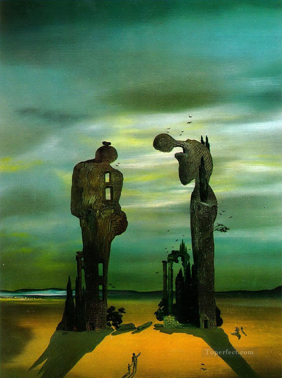 Archeological Reminiscence Millet s Angelus Surrealist Oil Paintings